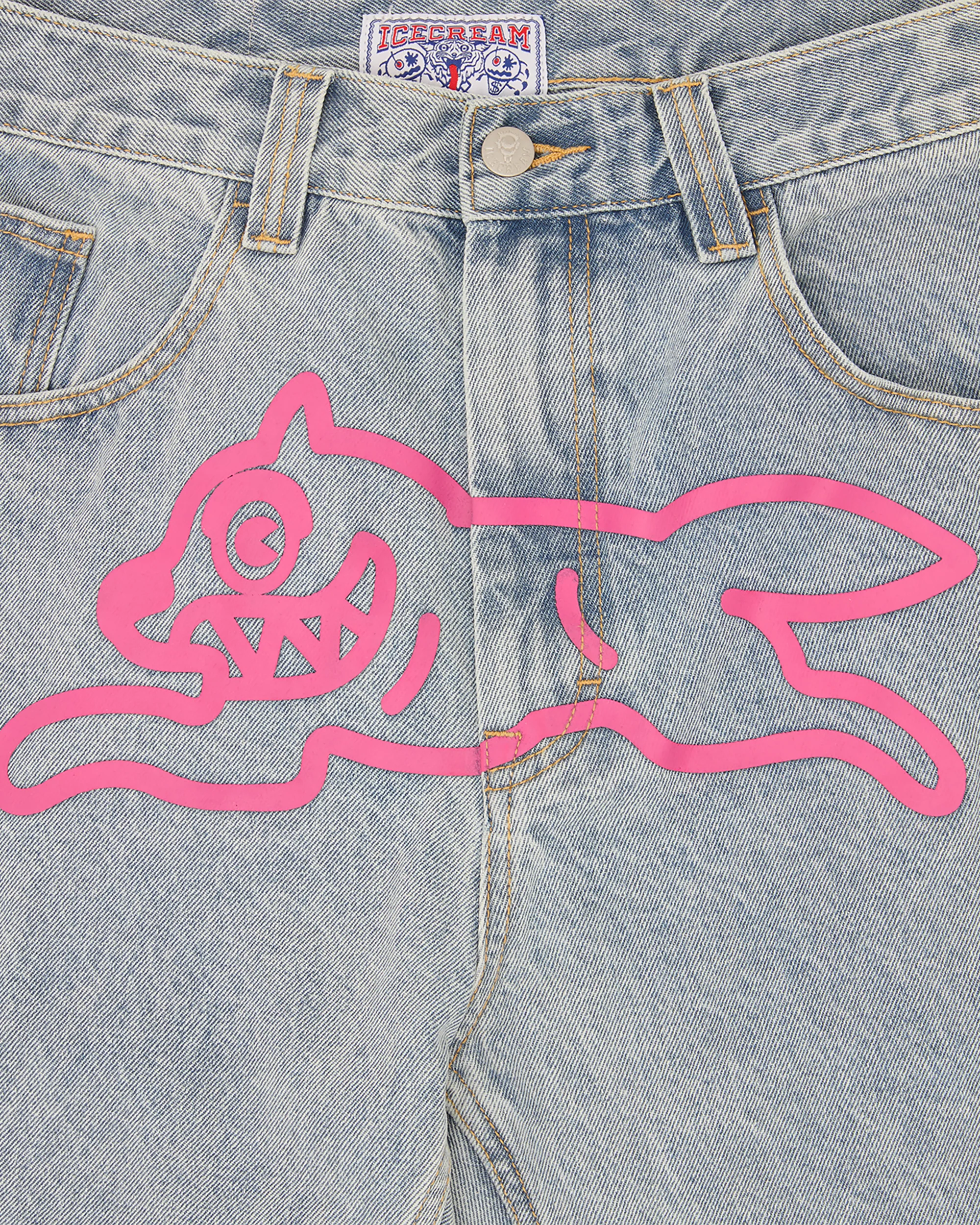 Running Dog Double Scoop Denim Pant - Image 4