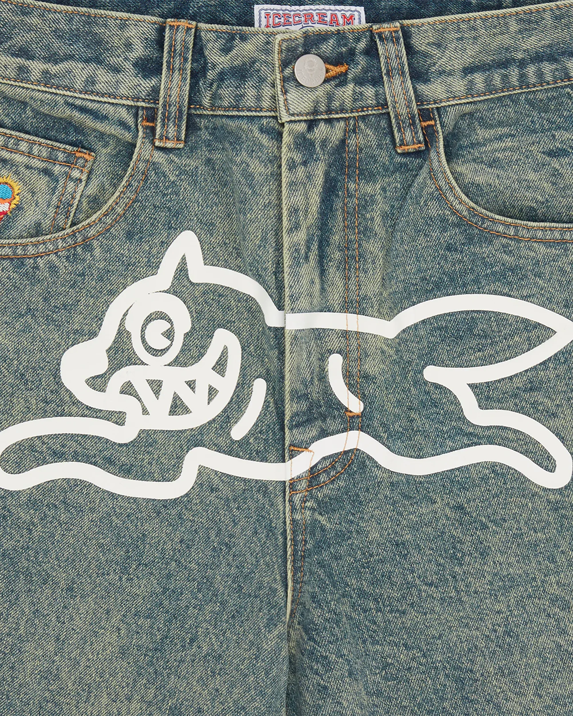 Running Dog Triple Scoop Denim Pant - Image 4